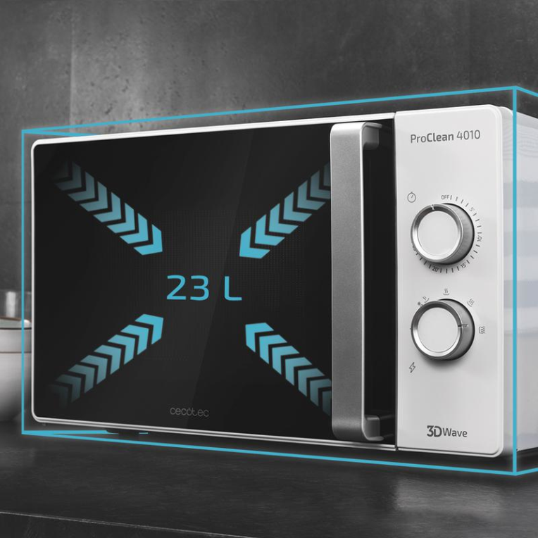 MICROONDAS CECOTEC 23L PROCLEAN 4010 V - detalle