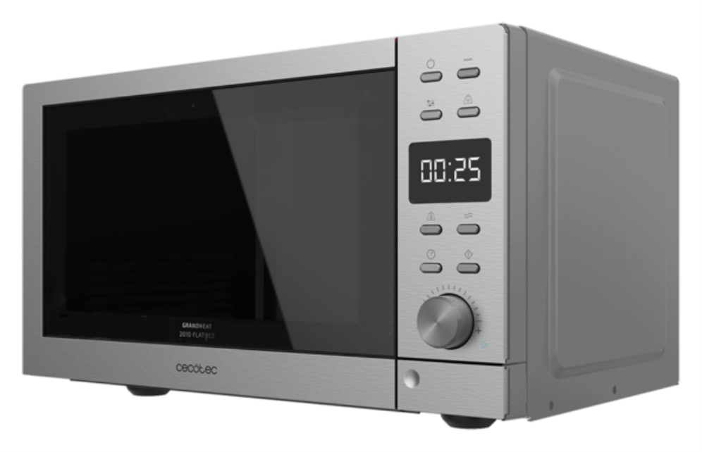 MICROONDAS CECOTEC GRANDHEAT 2010 FLATBED STEEL