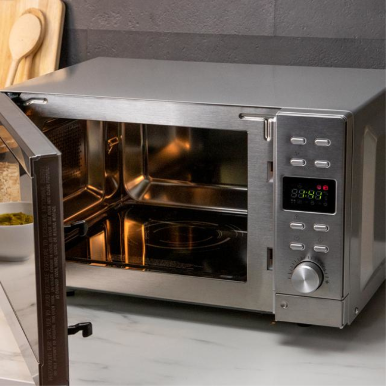 MICROONDAS CECOTEC GRANDHEAT 2010 FLATBED STEEL - detalle