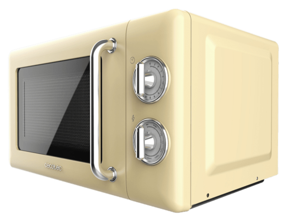 MICROONDAS CECOTEC PROCLEAN 3110 RETRO YELLOW - detalle
