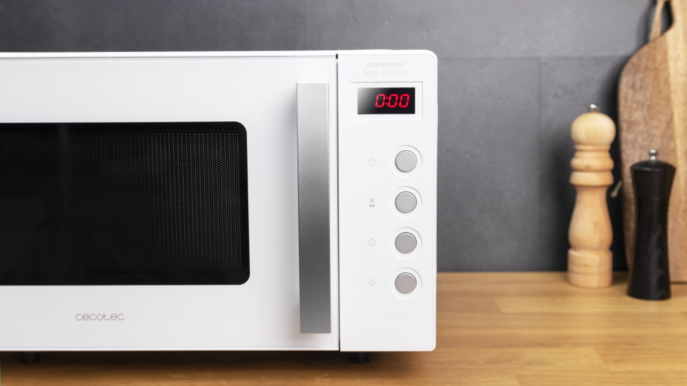 MICROONDAS CECOTEC SIN PLATO GRANDHEAT 2000 FLATBED WHITE - detalle