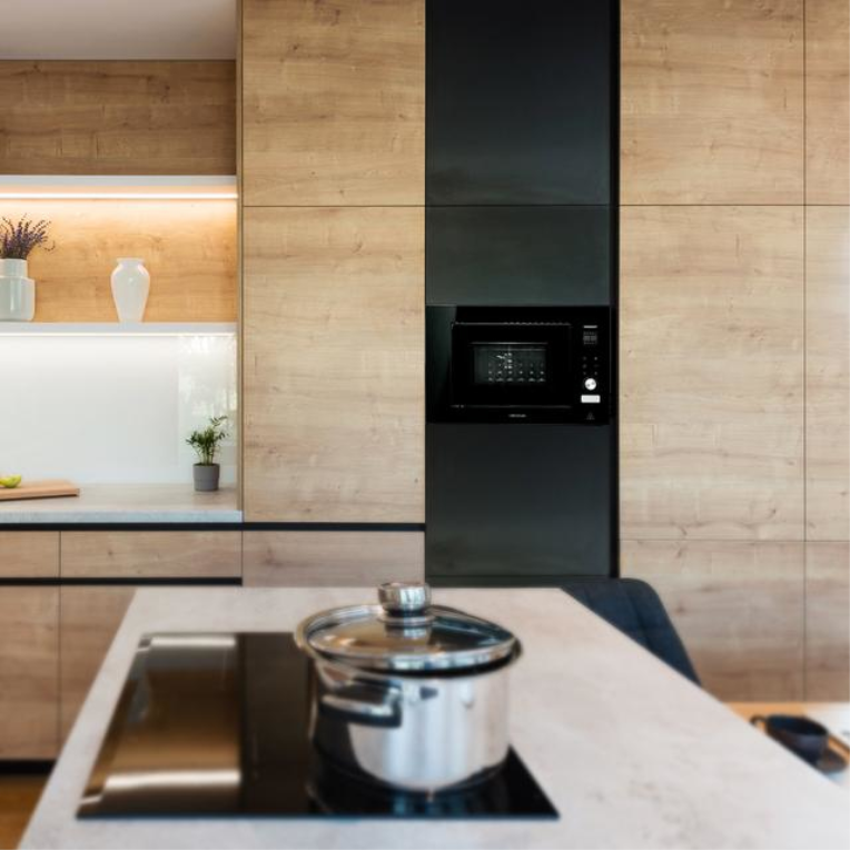 MICROONDAS GRANDHEAT CECOTEC 2090 BUILT-IN TOUCH BLACK - detalle