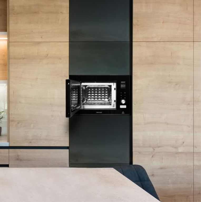 MICROONDAS GRANDHEAT CECOTEC 2090 BUILT-IN TOUCH BLACK - detalle