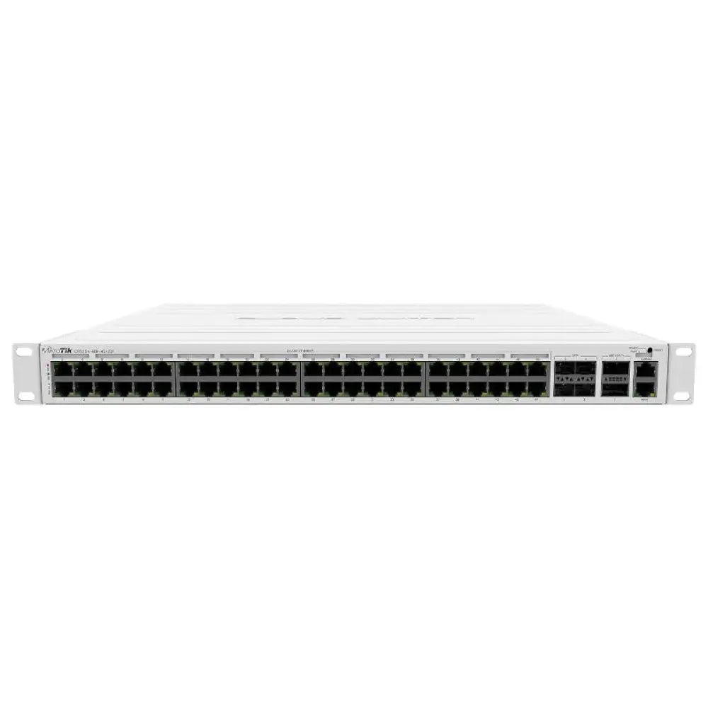 MikroTik CRS354-48P-4S+2Q+RM Switch 48xGbE 4xSFP+ - detalle