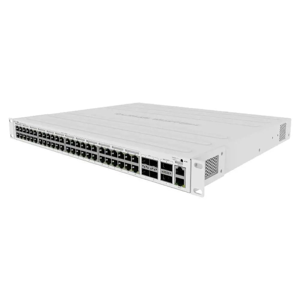 MikroTik CRS354-48P-4S+2Q+RM Switch 48xGbE 4xSFP+ - detalle