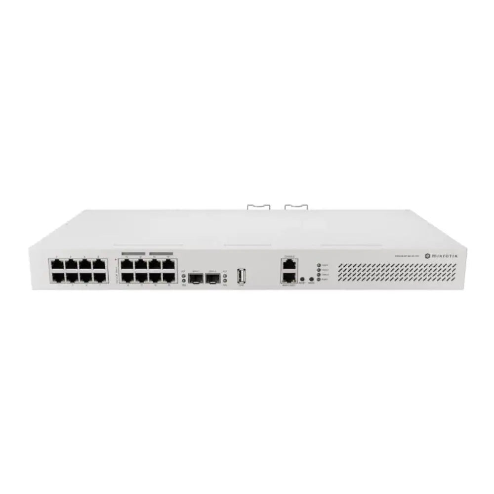 MikroTik CRS418-8P-8G-2S+RM Switch 17xGbE 2xSFP+ - detalle