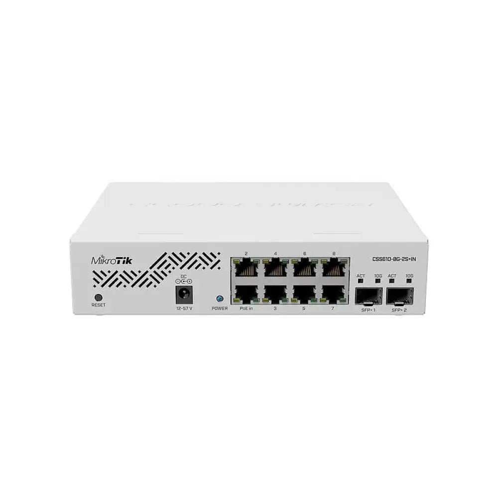 Mikrotik CSS610-8G-2S+IN 8xGbE 2x10Gb SFP+ - detalle