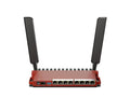 Mikrotik L009UiGS-2HaxD-IN router inalámbrico Gigabit Ethernet Banda única (2.4 GHz) Rojo