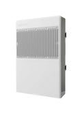 Interruptor Mikrotik netPower 16P con puertos Gigabit Ethernet y PoE, exterior en color blanco, para redes de alta eficiencia.