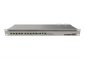 Router Mikrotik RB1100AHx4 con puertos Gigabit Ethernet y carcasa de acero inoxidable, router con cable de alta rendimiento.