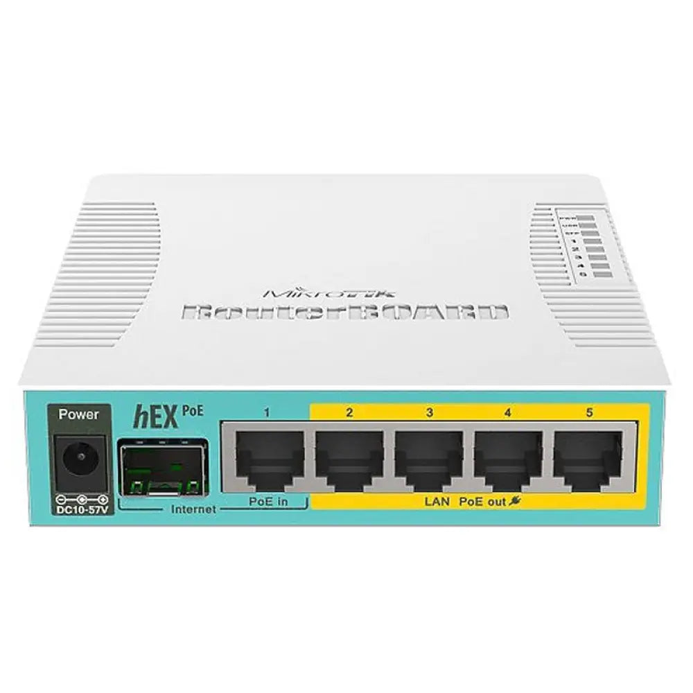 MikroTik RB960PGS hEX PoE Router 5xGB 1xSFP L4 - detalle