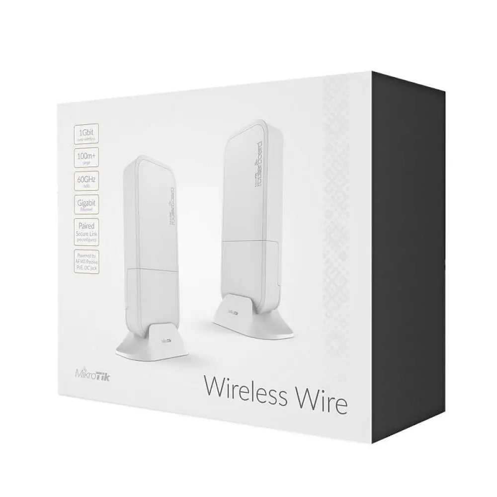 MikroTik RBwAPG-60adkit Wireless Wire 60GHz PoE - detalle