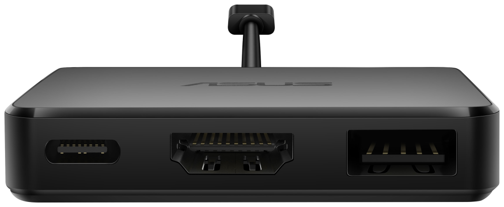MINI DOCK ASUS DC100 USB-C BLACK - detalle