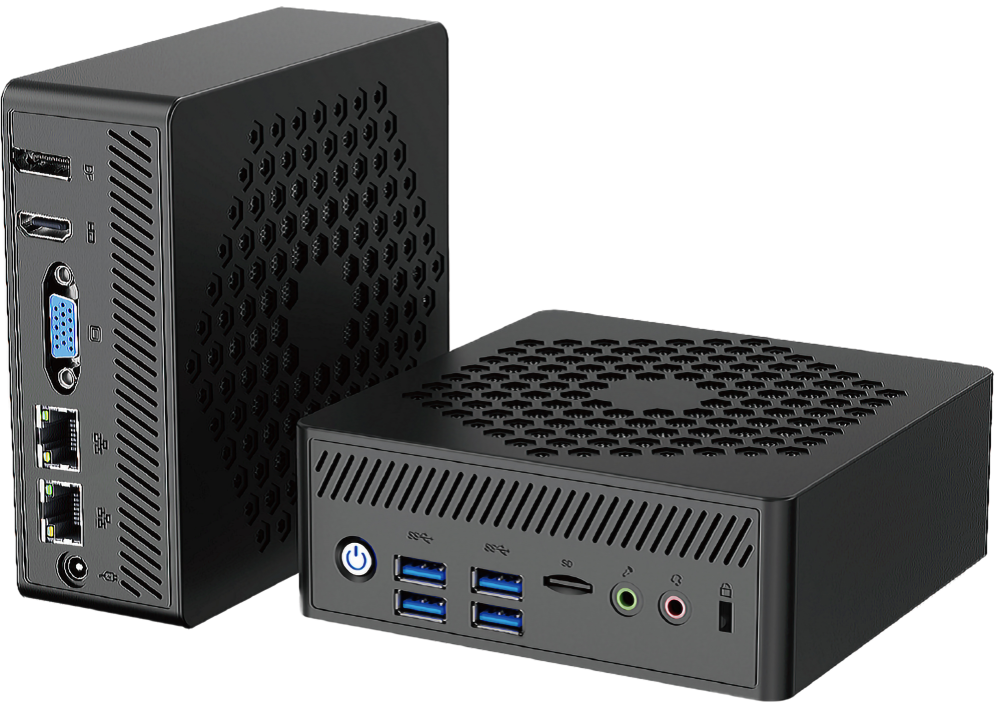 MINI PC LEOTEC INTEL N100 + 8GB DDR4 + 128GB SSD WIN11 PRO PRE-INSTAL NEGRO - detalle