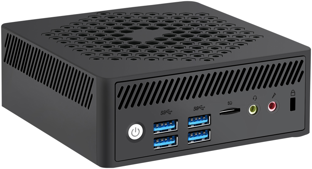 MINI PC LEOTEC INTEL N100 + 8GB DDR4 + 128GB SSD WIN11 PRO PRE-INSTAL NEGRO - detalle