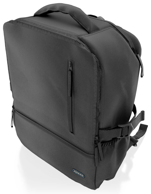 MOCHILA AISENS DEPORTIVA REPELENTE AL AGUA 15,6" NEGRO - detalle