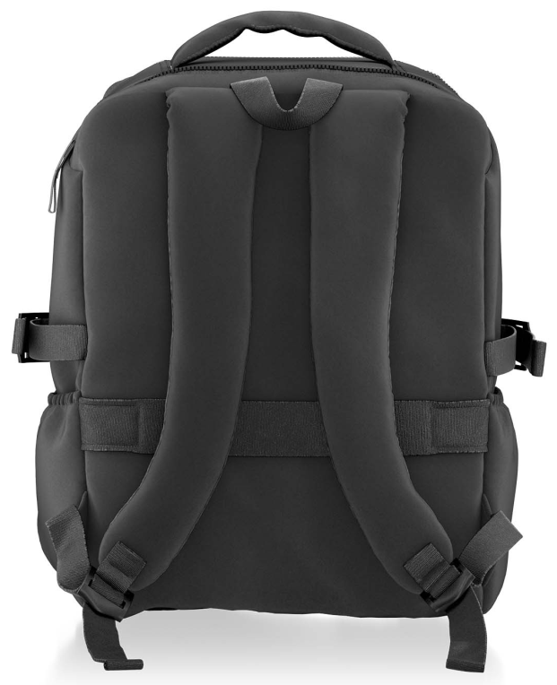 MOCHILA AISENS DEPORTIVA REPELENTE AL AGUA 15,6" NEGRO - detalle
