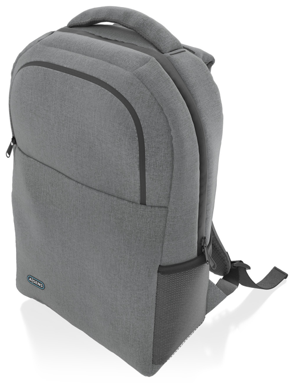 MOCHILA AISENS PREMIUM 15,6" GRIS - detalle
