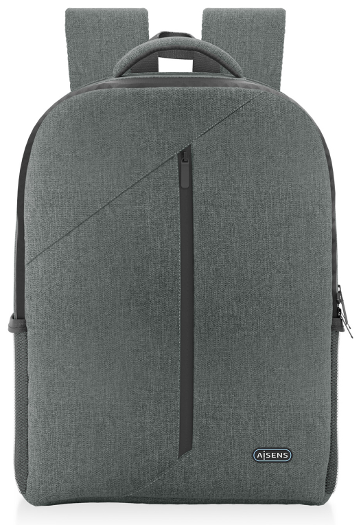 MOCHILA AISENS PREMIUM 15,6" GRIS