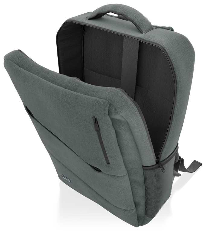 MOCHILA AISENS URBANA OFICINA 15,6" GRIS - detalle
