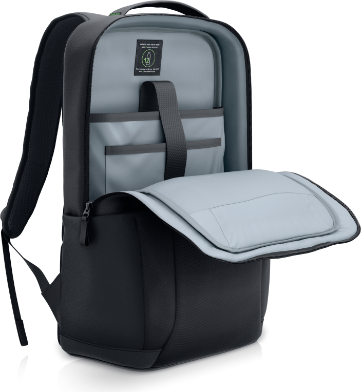 MOCHILA DELL ECOLOOP PRO SLIM BACKPACK WATERPROOF 15,6" NEGRO - detalle