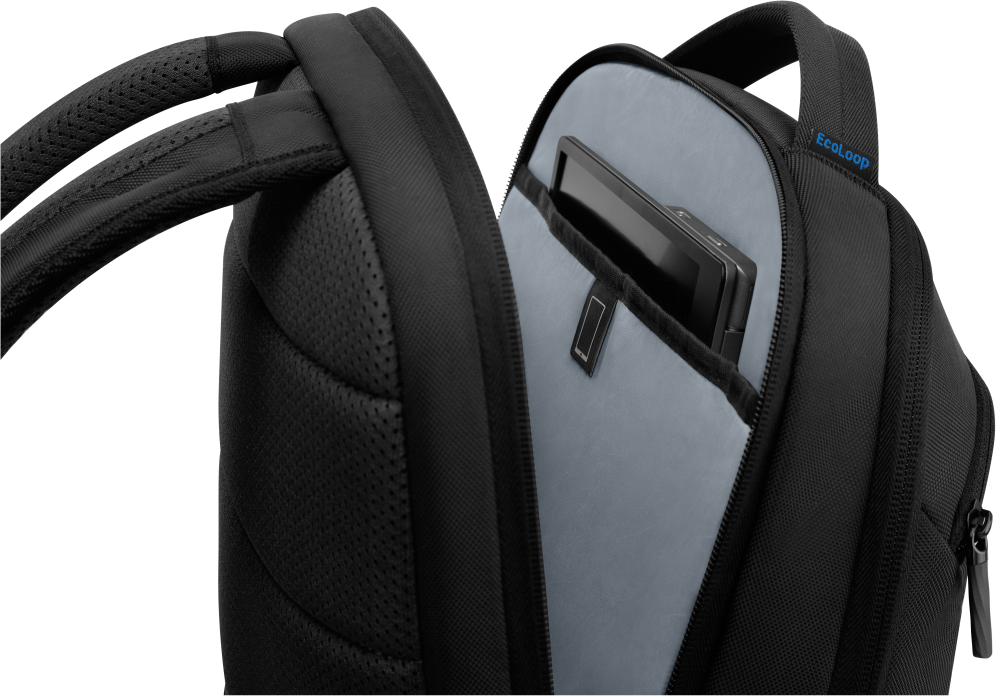 MOCHILA DELL PRO 14-16 PLUS ECOLOOP WATERPROOF 15,6" NEGRO - detalle