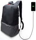 MOCHILA EWENT CON PUERTO DE CARGA 17.3'' NEGRA
