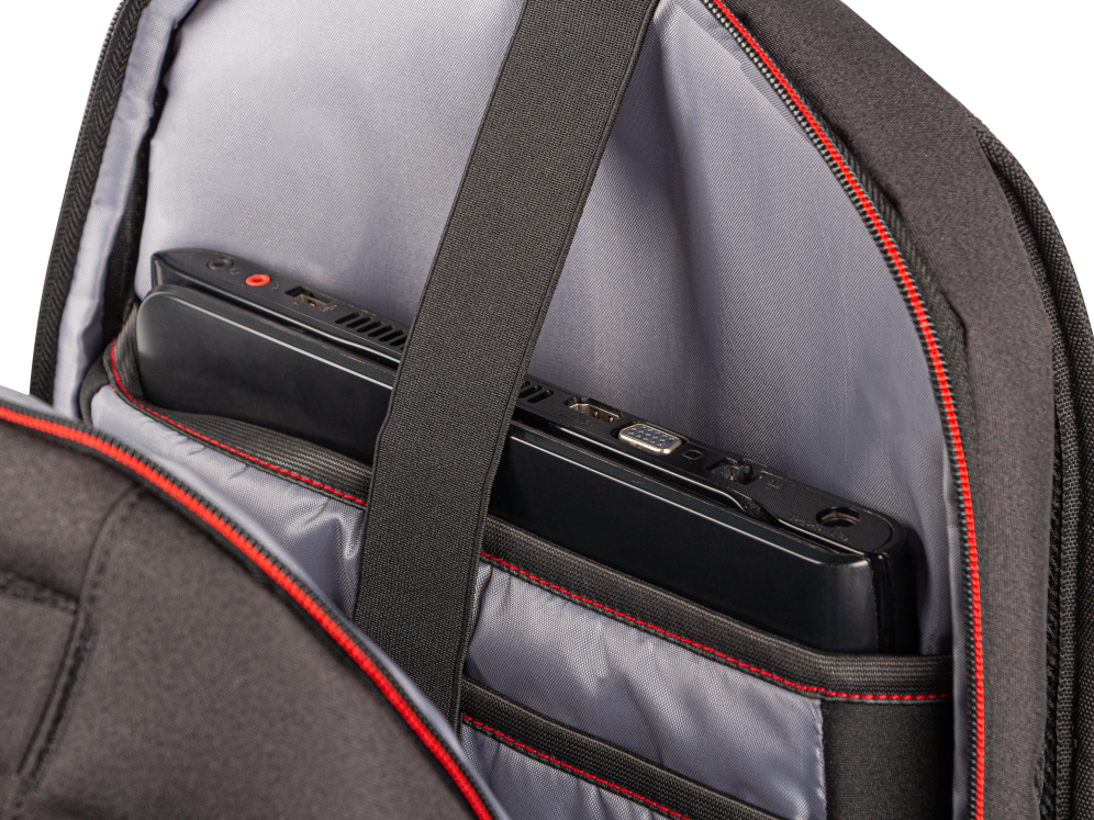 MOCHILA GENESIS PALLAD 550 15,6"-17.3" NEGRA - detalle