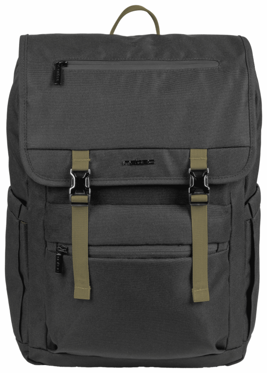 NATEC Niala Hunter Green 39.6 cm (15.6") Mochila Negro