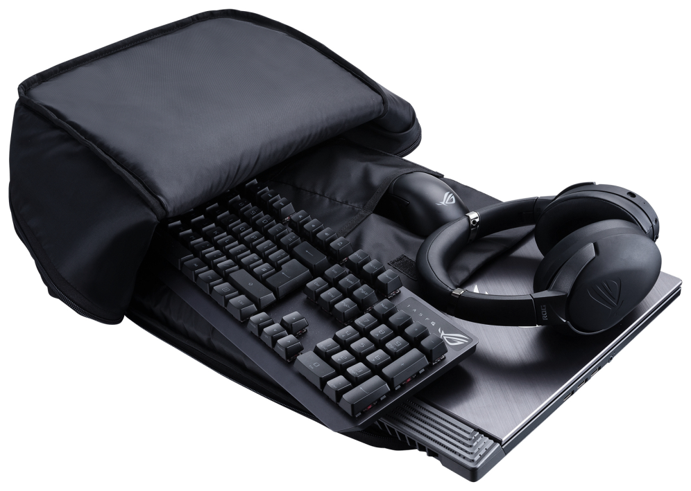 MOCHILA PORTATIL ASUS ROG BP1501G 18L 17" BLACK - detalle
