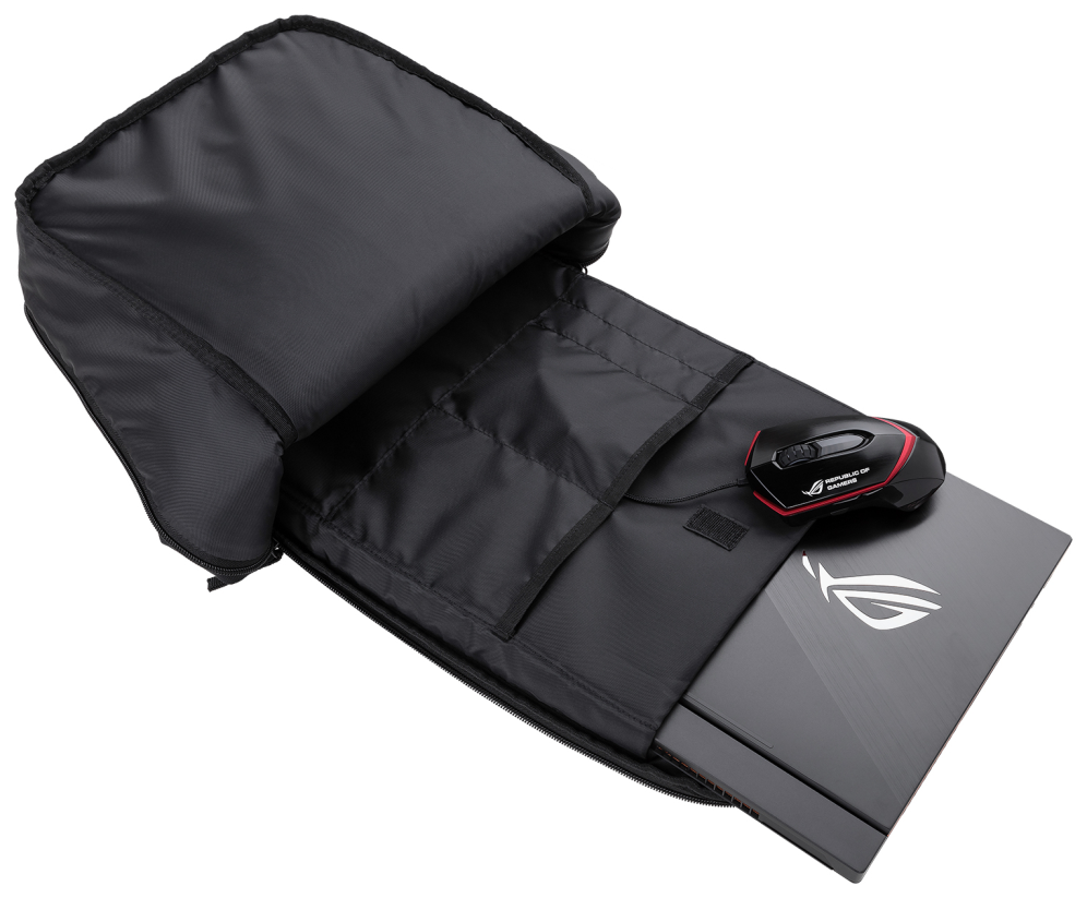 MOCHILA PORTATIL ASUS ROG BP1501G 18L 17" BLACK - detalle