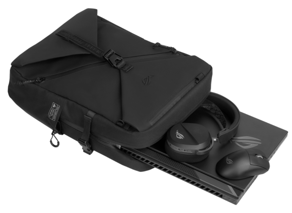 MOCHILA PORTATIL ASUS ROG GAMING BP2600 16" BLACK - detalle