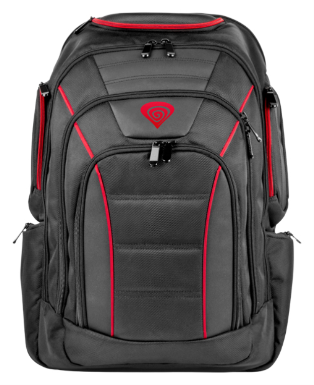 MOCHILA PORTATIL GENESIS PALLAD 500 15.6"-17.3" NEGRO