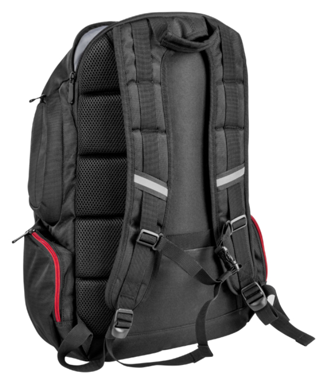 MOCHILA PORTATIL GENESIS PALLAD 500 15.6"-17.3" NEGRO - detalle