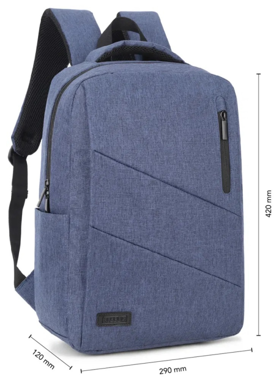MOCHILA SUBBLIM CITY BACKPACK 15,6" BLUE - detalle