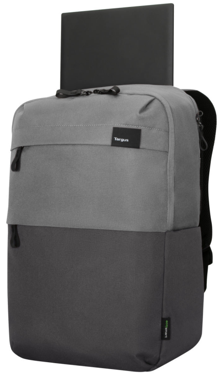 MOCHILA TARGUS 15.6" SAGANO TRAVEL BACKPACK GREY - detalle