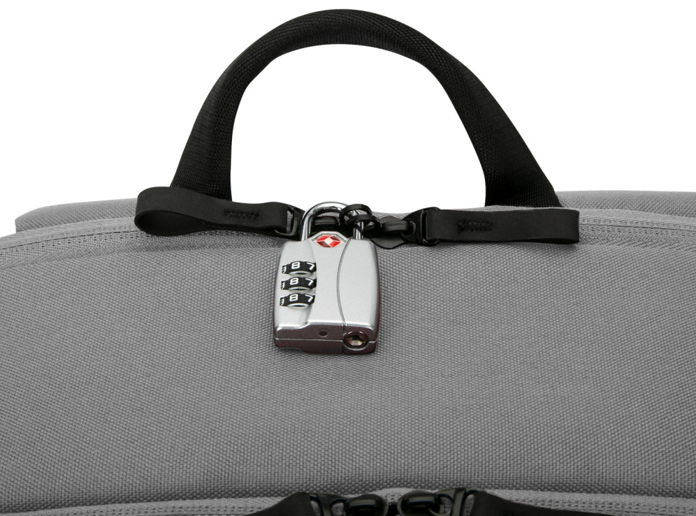 MOCHILA TARGUS 15.6" SAGANO TRAVEL BACKPACK GREY - detalle