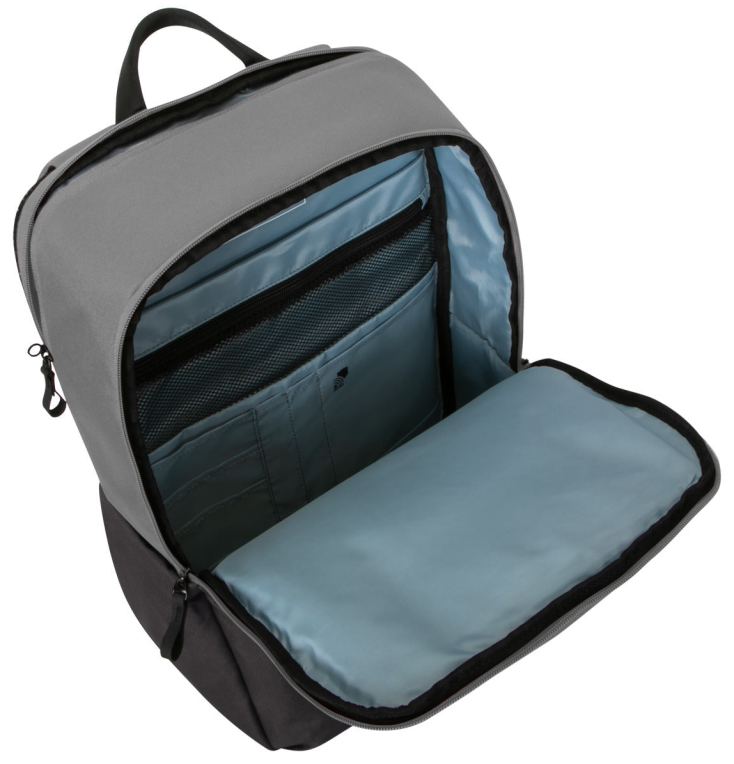 MOCHILA TARGUS 15.6" SAGANO TRAVEL BACKPACK GREY - detalle