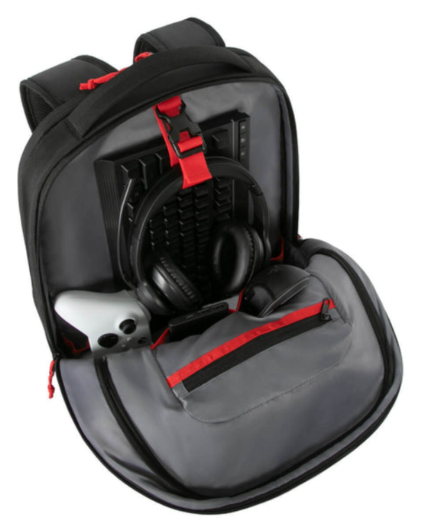 MOCHILA TARGUS 17.3" STRIKE2 GAMING BACKPACK NEGRA - detalle