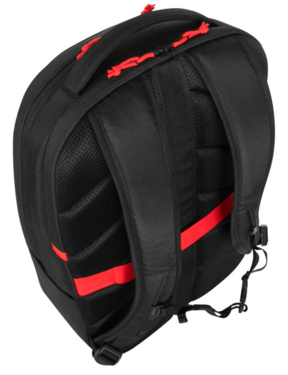MOCHILA TARGUS 17.3" STRIKE2 GAMING BACKPACK NEGRA - detalle