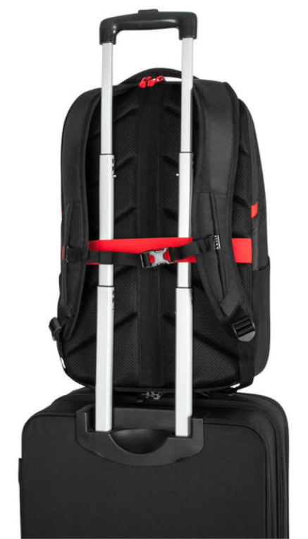 MOCHILA TARGUS 17.3" STRIKE2 GAMING BACKPACK NEGRA - detalle