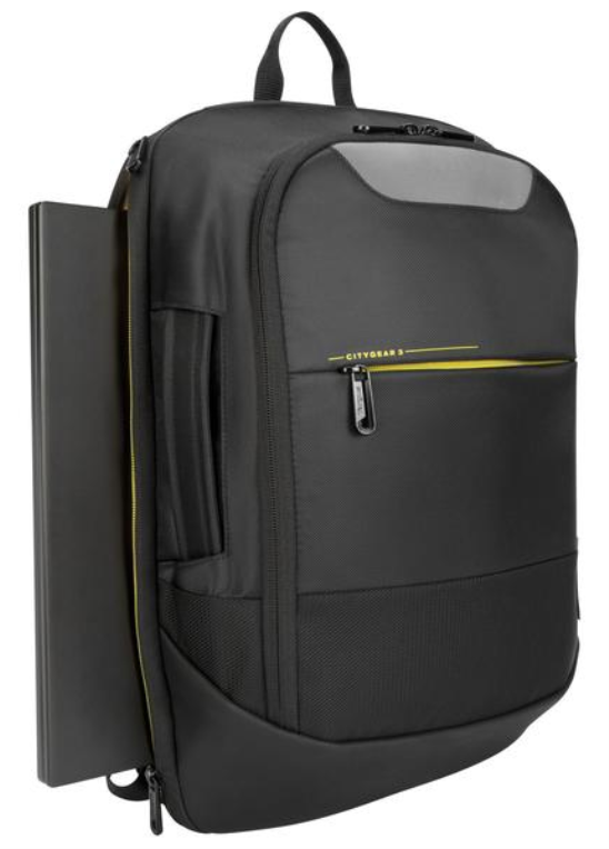 MOCHILA TARGUS CITYGEAR 14"-15,6" CONVERTIBLE NEGRO - detalle