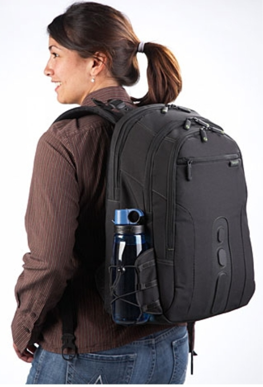 MOCHILA TARGUS ECOSPRUCE 15,6" NEGRO - detalle