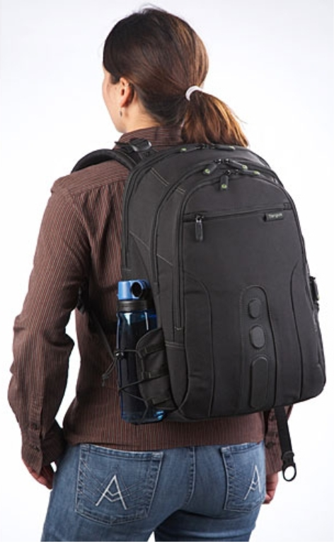 MOCHILA TARGUS ECOSPRUCE 15,6" NEGRO - detalle