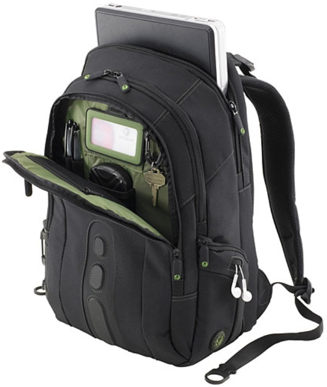 MOCHILA TARGUS ECOSPRUCE 15,6" NEGRO - detalle