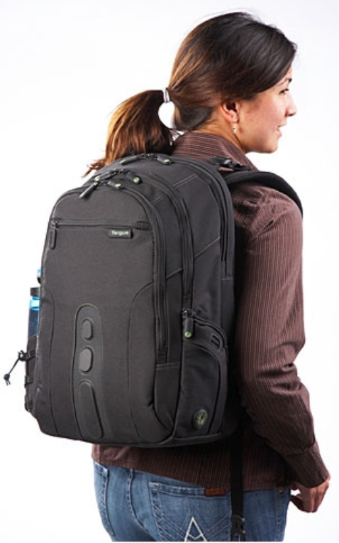 MOCHILA TARGUS ECOSPRUCE 15,6" NEGRO - detalle