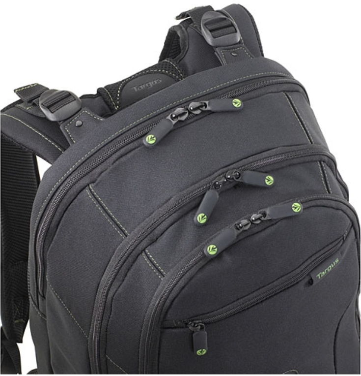 MOCHILA TARGUS ECOSPRUCE 15,6" NEGRO - detalle