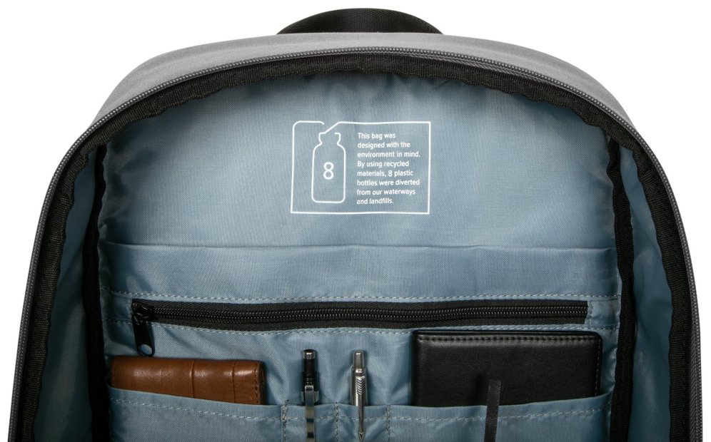MOCHILA TARGUS SAGANO COMMUTER 15.6" GRIS - detalle