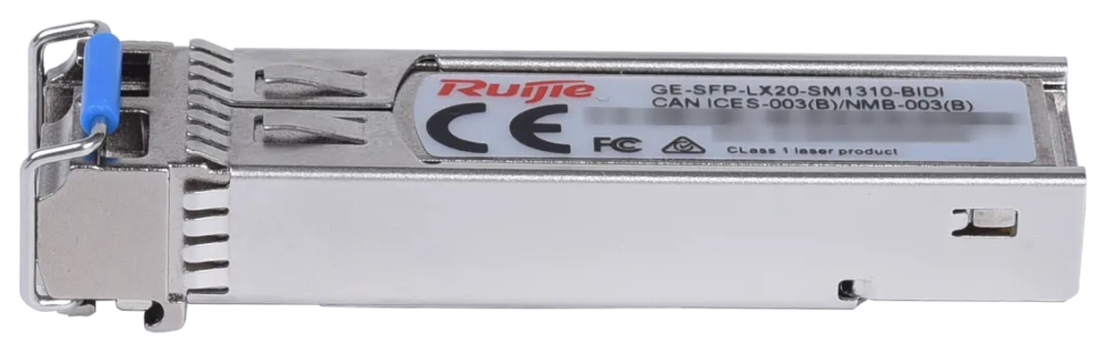 MODULO SFP RUIJIE REYEE RG-GE-SFP-LX20-SM1310-BIDI LC SMF 20km 1310/1550 - detalle