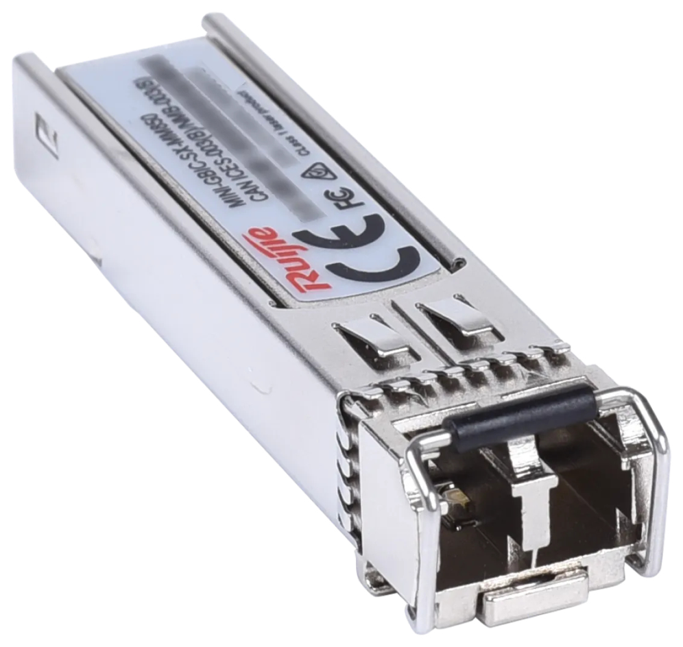 MODULO SFP RUIJIE REYEE RG-MINI-GBIC-SXMM850 LC DUPLEX MMF 550m - detalle